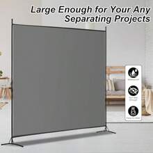 Screen Partition - 1panelgris Color - View 4