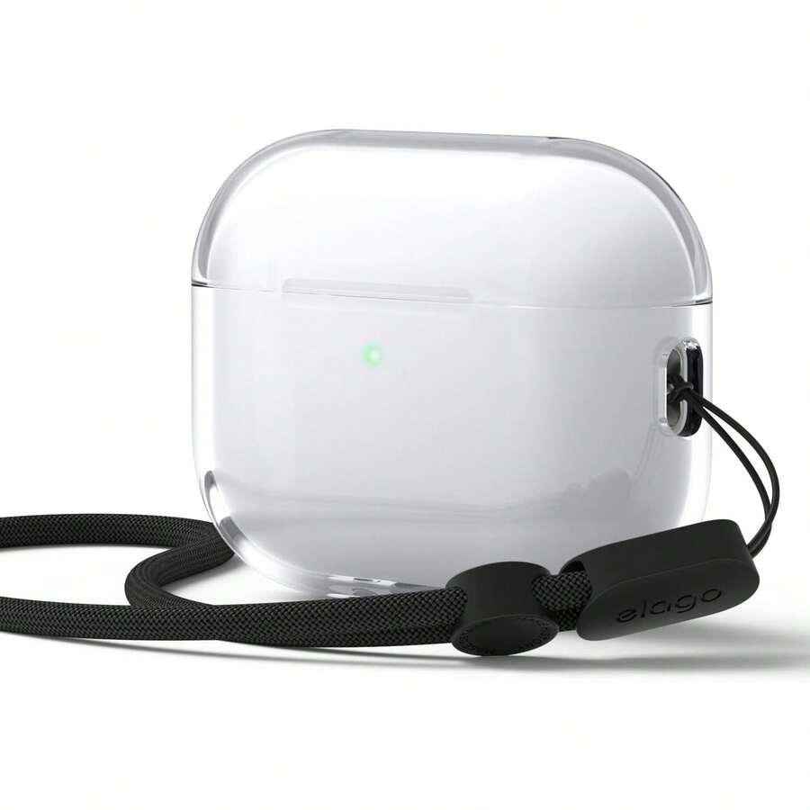 Transparent Protective Case, Compatible With Pro 3, With Lanyard And Shoulder Strap, Prevents Yellowing, Shock-Absorbing, Full Protection, Soft TPU Material (Transparent)