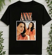 Playera Anne Hathaway Ms1100 - Negro - Ver 1
