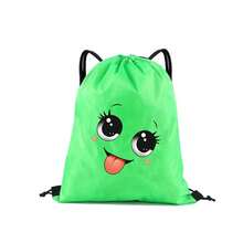 1PC Cartoon Printed Drawstring Bag, Soft Lightweight & Easy To Carry, Suitable For Travel, Gym, Shopping, Sports And Yoga Storage, Great Gift For Spring & Summer. Casual Design With Adjustable Strap Buckle, Versatile For Daily Commute, Durable Handheld Storage Pouch - Multicolor - View 17