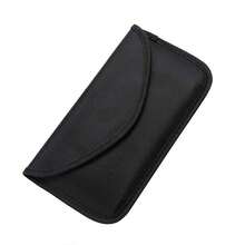 1pc RFID Signal Blocking Faraday Bag, Anti-Tracking GPS Shielding Pouch, Suitable For Phones And Car Keys, Prevents Hacker Attacks, Protects Privacy, Ideal For Daily Commute And Parking Use - Signal Shielding Bag - View 3