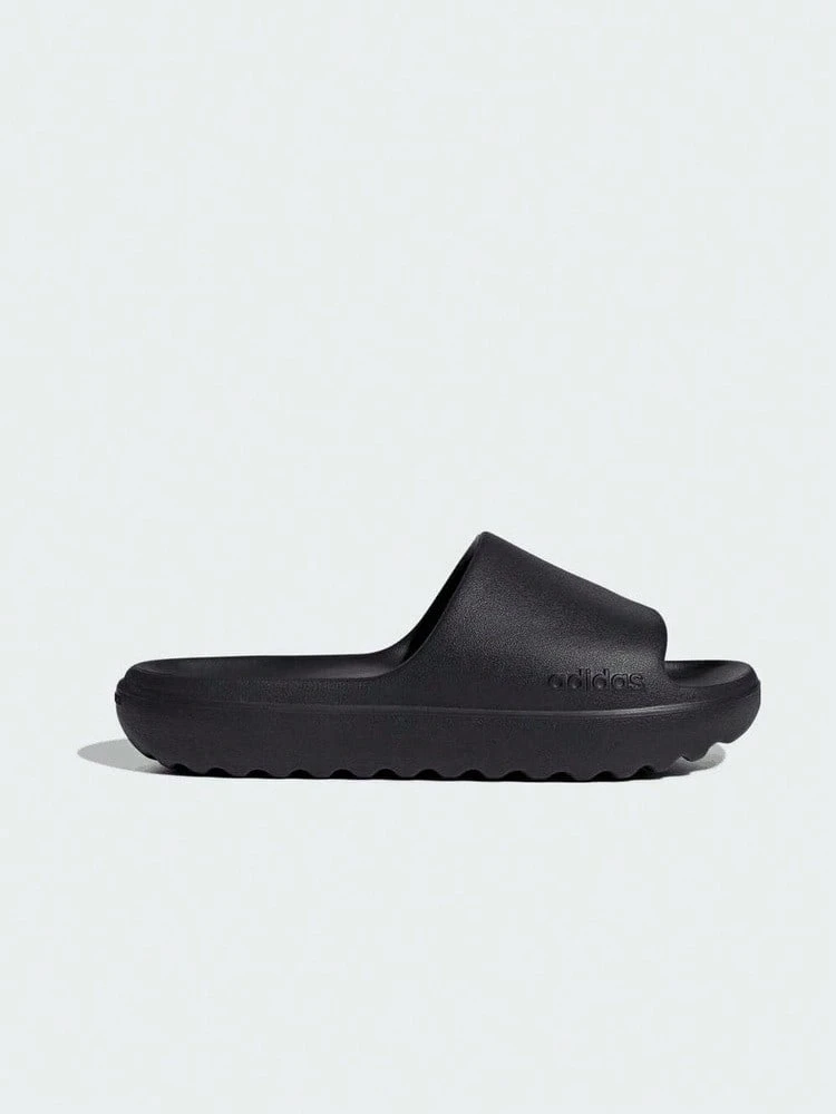 Adidas 男女通用 ADILETTE LUMIA 凉鞋/拖鞋 JP9580 - 黑色 - 查看 1