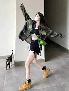 Women Blouses & Shirts - Green - View 4