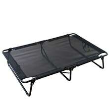 Foldable Pet Bed Mat, Breathable Mesh Pet Bed With Metal Frame, Suitable For Portable Dog And Cat Bed Indoor And Outdoor Use, Bite-Resistant Washable Pet Bed Mat, Suitable For Small And Medium Dogs, Outdoor Camping Pet Supplies, Beach And Home Dog Bed, Perfect For Summer Heat Dissipation, All Season Use - Multicolor - View 10