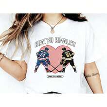 Hot Rivalry Jersey Shane Hollander Ilya Rozanov Game Changers Rozanov 81 Hollander 24 Hockey Romance JXRC A8P0 - 白色 - 查看 1