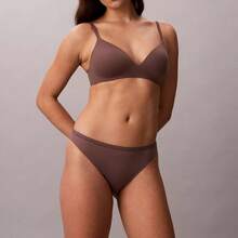 Calvin Klein Perfectly Fit Wirefree T-Shirt Bra QF8013 Underwear  Women  Bras + Bralettes Underwear Sleepwear - 植物棕色 - 查看 6