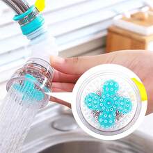 Kitchen Faucet Water-Saving Filter Extension Tube 360° Rotating Anti-Splash Multi-Function Universal Spray Filter Head - A - View 3