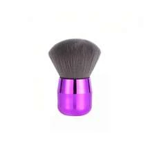 1pc 75/85mm Wide Kabuki Body Makeup Brush, Large Dense Foundation Powder Brush, Wet & Dry Use, Suitable For Legs, Back, Face, Body Contour, Contouring, Concealing, Blushing, Bikini Beach Glow Makeup, Creating Smooth Flawless Bronze Tan/Sunscreen/Self-Tanning Cream Application - Multicolor - View 15