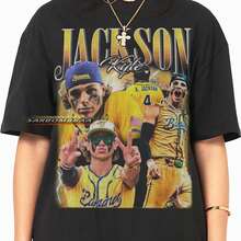 Kyle Jackson Vintage Style T-Shirt - Unisex Sweatshirt.Jpg - 黑色 - 查看 1
