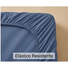 Deluxe Cooling Sheet Set, Soft And Comfortable, Breathable And Wrinkle-Resistant, Gentle And Close To The Skin, Suitable For Bedroom, Guest Room, Hotel Bedding (1 Flat Sheet + 1 Fitted Sheet + 2 Pillowcases (91cm*193cm: One Pillowcase, No Pillowcase Included) - 藍海 - 查看 3