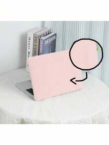 Funda térmica de felpa para Macbook compatible con MacBook Air - Rosado Sandía - Ver 2
