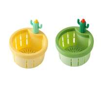 2PCS Universal Kitchen Sink Strainer, Cactus Design Drain Filter Basket With Fine Mesh, Prevents Clogging, Quick Drainage & Easy Clean, Durable ABS Kitchen Accessory - One Size Fits All - View 14