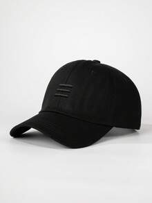 1pc Embroidered 3-Bar Adjustable Baseball Cap, Outdoor Sun Protection Casual Hat Suitable For Spring/Autumn Travel, Beach, Y2K Style For Young People - Baseball Cap - View 7