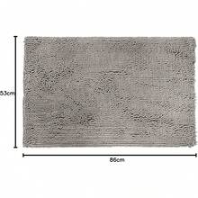 Alfombrillas de baño Basics Platinum, suaves y cómodas, antideslizantes, de secado rápido, lavables aáquina, para el suelo del baño, la bañera y la ducha, 21 x 34, Platinum VIEP - Lavanda - Ver 8