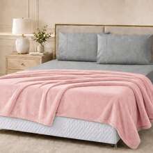 Microfiber Fleece Blanket, 180 Thread Count, Ultra Soft, 1 Piece, Velvety Touch, Single, Double, Queen - 羅莎 - 查看 9
