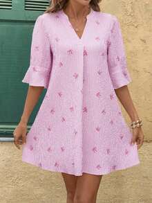 Women Short Dresses - 羅莎 - 查看 7
