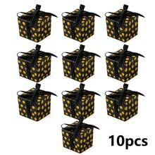 10pcs Gold Polka Dot Gift Boxes With Satin Ribbon Bows, 3 Colors Candy Boxes Suitable For Weddings, Bridal Showers, Birthday Parties - Polka Dot Candy Box - View 6