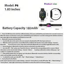 Nuevo reloj inteligente de moda con pantalla táctil completa HD con función de llamada inalámbrica (marcación, respuesta), gran variedad de esferas de reloj, monitoreo de ejercicios, recordatorio de mensajes, múltiples recordatorios de aplicaciones, adecuado para teléfonos Android e iOS, un regalo perfecto para hombres y mujeres - Multicolor - Ver 11