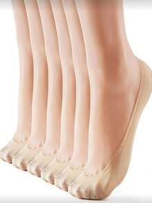 5/10 Paia di Calzini Invisibili da Donna in Nylon Ultra Sottili e Leggeri Neri, Calzini Fodera, Calzini Invisibili, Stile Antiscivolo, Adatti per Occasioni di Affari, Abbigliamento Casual e Vari Tipi di Scarpe Come Ballerine, Tacchi Alti, Mocassini e Sneaker, Perfetti per Lavoro, Shopping, Camminare, Feste e Uso Quotidiano a Casa. Festa della Mamma - Multicolore - Visualizzare 2