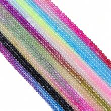 10pcs/Pack Assorted 2mm Gradient-Colored High-Quality Austrian Crystal Faceted Beads, Suitable For Jewelry Making DIY Accessories About 160-170/Pcs - 2mm - View 7