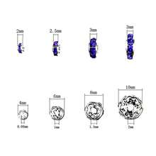 Rondelle Spacer Beads Round Crystal Czech Rhinestone For Bracelets Necklaces Jewelry Making Accessories - Trái cây xanh - Xem 4