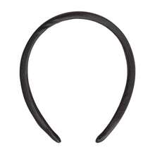 yqq GOODY Diadema Acolchada Suave Sin Dolor, Negra, Elegante Y Ligera, De Satén Que No Daña El Cabello, Para Mujeres Y Hombres, Comodidad Durante Todo El Día, Accesorios Para El Cabello Para Todas Las Oca - Negro acolchado - Ver 3