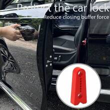 4 peças de almofadas de silicone para amortecimento de porta, capas protetoras para fechadura de porta, proteção de parede espessa, almofadas de amortecimento para redução de ruído, amortecedores universais para carro, redução de ruído, amortecimento e proteção da fechadura da porta - Amortecedor de choque com absorção de tempo - Ver 9