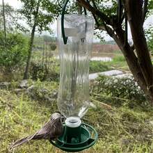 DIY户外喂鸟器：将空瓶子改造成喂鸟器。悬挂式花园塑料汽水瓶喂鸟器，带自动喂食装置，适用于阳台/花园。野生鸟类会前来觅食。喂鸟的最佳选择。 - 多款 - 查看 7