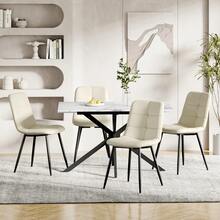 Beige PU Fabric