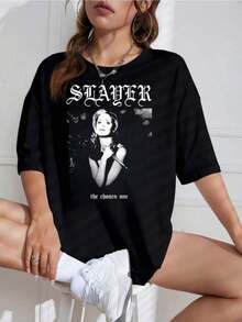 Women T-Shirts - Black - View 7