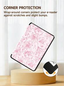 1 chiếc ốp bảo vệ Kindle họa tiết tranh vẽ đường nét nghệ thuật màu hồng, thiết kế hoa văn, bảo vệ toàn diện, chống rơi, chống bụi, chất liệu TPU mềm, đệm khí góc chống sốc, phù hợp cho Kindle Paperwhite thế hệ 11 2021, Kindle (thế hệ 11) 2022, Kindle (thế hệ 11-2024) (6 inch), vừa vặn hoàn hảo để bảo vệ thiết bị đọc sách của bạn - Nhiều màu - Xem 7