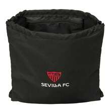 Sevilla FC حقيبة ظهر بسحاب مسطح نادي إشبيلية يونيسكس، حقيبة رياضية مدرسية بسحاب، جيب داخلي مزود بسحاب، خفيفة الوزن وموثوقة للعودة إلى المدرسة، مقاس واحد - الخيار الثاني - مشاهدة 5