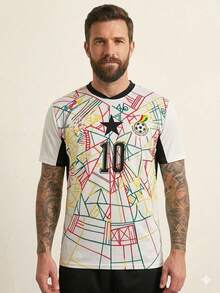 New National Team Jerseys For The 2026 World Cup - Current Models - White Ghana - View 1