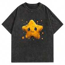 T-Shirt With DTG Print Inspired By Singer Auto Salvage - 黑色 13 - 查看 6