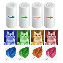 57mm Colorful Thermal Printing Paper Roll, Sticky-Free Photo Paper Suitable For Most Instant Print Cameras And Portable Mini Photo Printers - View 2