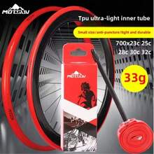 MOTSUV 4入公路車 TPU 內胎 700c 輪圈 超輕量輪胎 法式氣嘴 自行車配件 - 彩色 - 查看 5