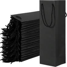 20/10pcs Wine Gift Bags, Wine Red Wine Tote Bags With Handles, Large Capacity Bags Suitable For Wine Bottles, Rectangular Wine Bottle Bags, Suitable For Birthday, Graduation Ceremony, Wedding, Mother's Day And Other Holiday Gifts - Gift Bag - View 3