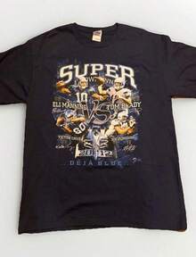 Super Bowls T-shirt Eli Manning vs Tom Bradys Giants Patriots Gildan 2026 VM fotboll Tyskland damfotboll, Frankrikes landslags-t-shirt, Dam-T-shirt, Argentina fotbollslag grafik, VM fotbollsfan-t-shirt, Dam sommar VM-stil t-shirt, Trendig grafisk kortärmad vardagstopp, Dam sommar fotboll t-shirt, Casual kortärmad fan-topp - Svart - Visa 7