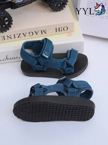 Sandalias planas para niños con decoración de , de moda y elegantes, ligeras y versátiles para uso diario y playa - Verde - Ver 6