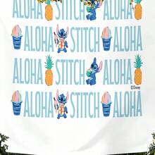 Tranh treo tường phong cách Aloha của Disney Lilo & Stitch, họa tiết nhiệt đới dễ thương, chất liệu vải mềm mại, thích hợp trang trí phòng ngủ, tiệc mùa hè và chụp ảnh. - 0 - Xem 3