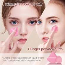 Makeup Brushes Set, Professional 26 Pcs Makeup Kit, Include Powder Foundation Concealers Blush Eye shadows Eyebrow 21 Pcs Makeup Brushes and 2 Powder Puff, 3 Makeup Sponge A01 - Negro - Ver 7