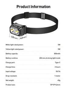 Philips LED 頭燈 SFL1851/93 - 彩色 - 查看 6