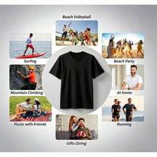 Women T-Shirts - Black - View 2