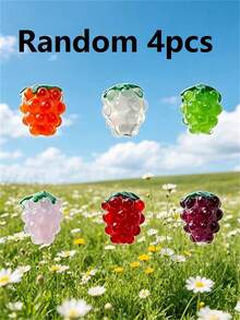4/8/15/20 piezas Cuentas de vidrio checo de colores vibrantes - Diseño exquisito de frambuesa, adecuado para hacer joyas DIY, pulseras, llaveros, pendientes - Surtido de cuentas y suministros para hacer joyas | Cuentas vívidas | Acabado suave - Multicolor - Ver 29