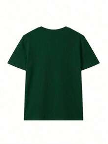 Set Of 3 Minimalist And Casual Summer Short-Sleeved Crew Neck T-Shirts, Versatile And Fashionable Tops For Women - Multicolor 2 - View 8