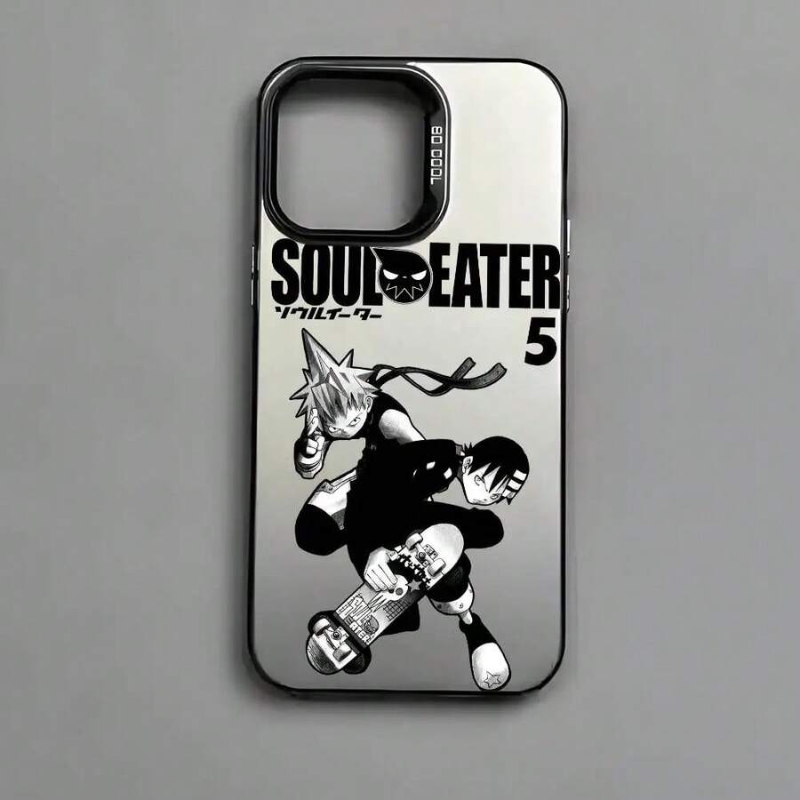 Cool Fishion S-Soul Eater Phone Case For IPhone 17 16 15 14 13 12 11 Pro Max Air, Multicolor, Matte, Laser, Metallic, Aurora, Case For Samsung Galaxy S26 S25 S24 S23 S22 S21 A54 A55 A34 A35. - 西瓜1 - 查看 1
