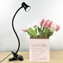 3-Mode Adjustable Brightness LED Clamp Desk Lamp, USB Powered Eye-Care Reading Light For Dorm, Bedroom, Office, Flexible Neck 360° Adjustable For Study, Work, Reading, Drawing - Clip-on Speaker Desk Lamp - View 9