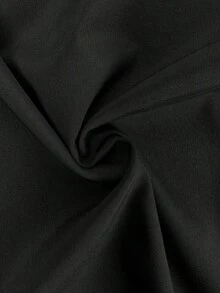 Set de 2 piezas Uniforme de enfermera para mujer, Parte superior + Pantalones con bolsillos, Ropa de trabajo para sala de cirugía, Ropa de trabajo para salón de belleza Primavera - Negro - Ver 9