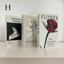 3pcs Realistic Decorative Books, Luxury Decorative Books, Living Room Decor, Home Decor, Coffee Table Books, Modern Stylish Decorative Books, Stackable Display Books, Hotel Decor, Gifts - Multicolor - View 19