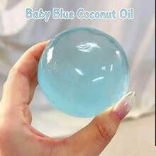 1 pièce Balle squishy faite à la main à l'huile de coco, balle de pression transparente rose et bleue super belle, rebond lent, balle de pression malléable, balle faite à la main à l'huile de coco de 6 cm, jouet de soulagement du stress pour enfants, adolescents, adultes, cadeau d'anniversaire, cadeau de fête, cadeau de fête, cadeau, cadeau promotionnel - Multicolore - Voir 6
